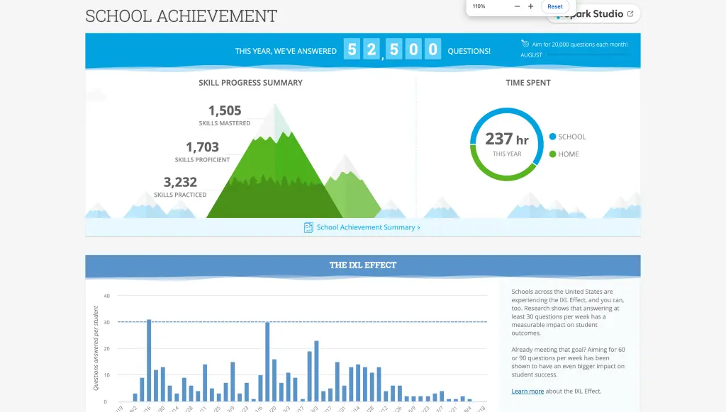 IXL screenshot 9